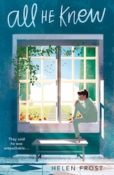 Cover of All He Knew by Helen Frost--2021 Scott O'Dell Award winner