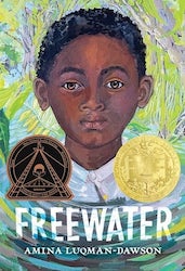 Cover of Freewater by Amina Luqman-Dawson--2023 Newbery Medal winner